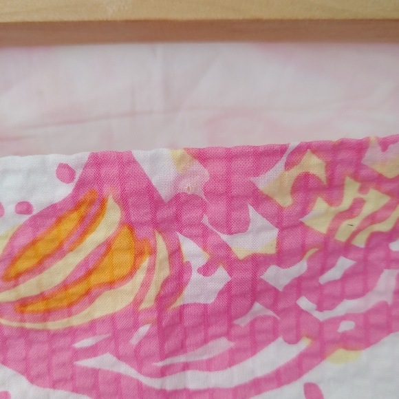 Lilly Pulitzer Conch Strapless Tiered Dress Small - Picture 13 of 16